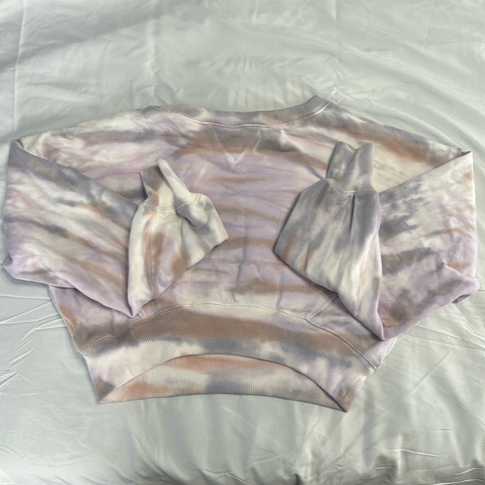 Aeropostale cropped pull over XS